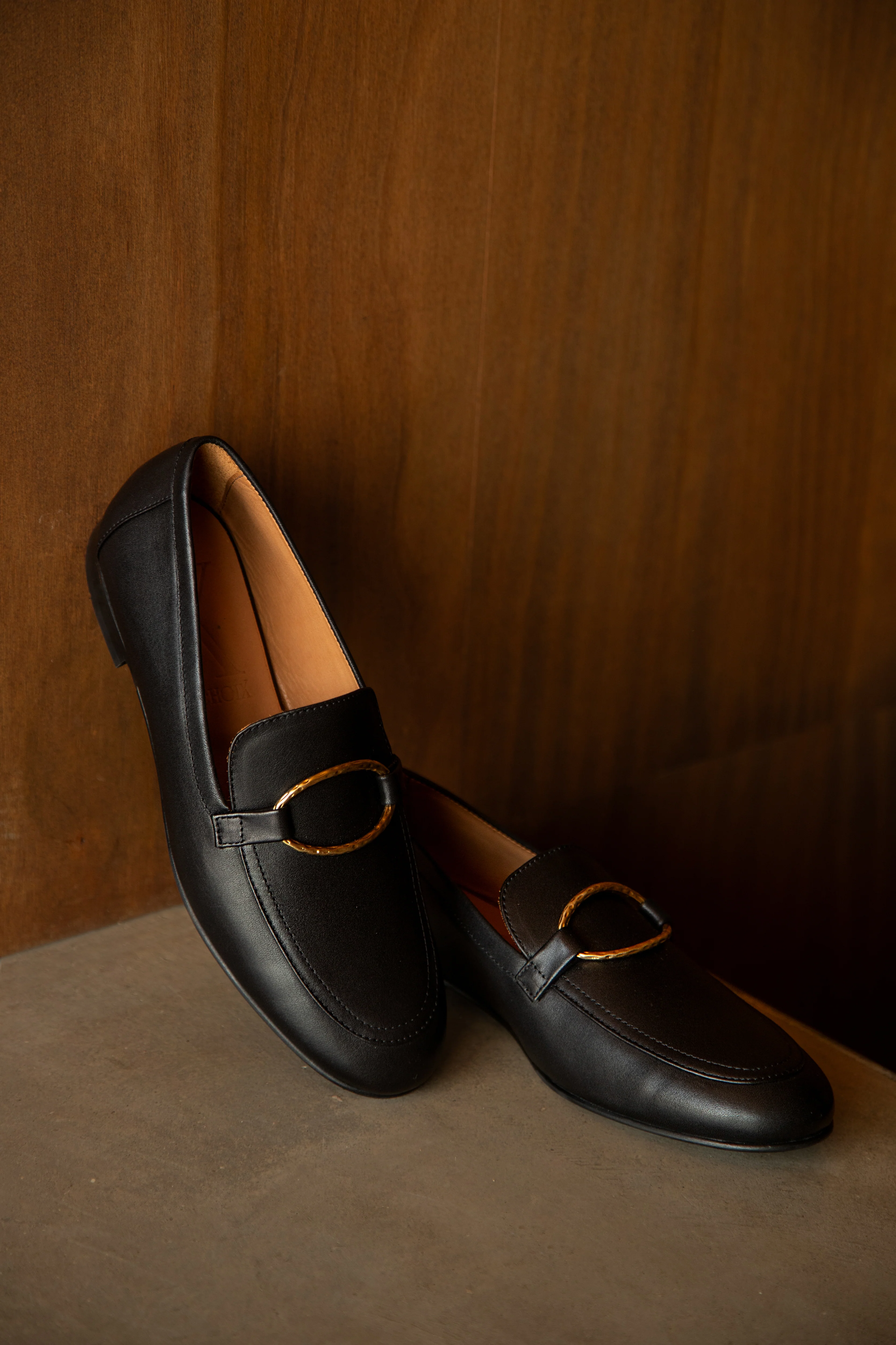 Black Tomboy Chic Loafers - Image 4