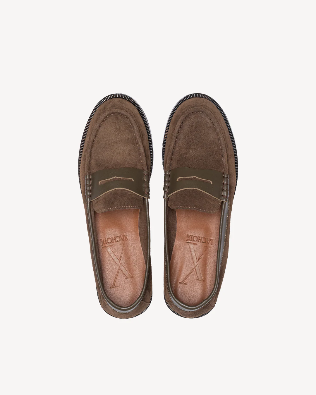Freddie Suede & Leather Musgo - Image 7