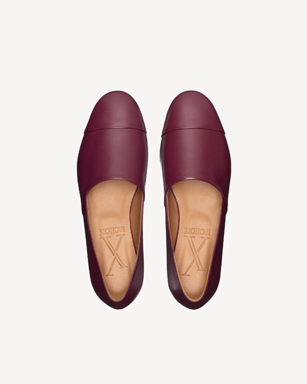 Leather Slip-On Bordeaux - Image 6