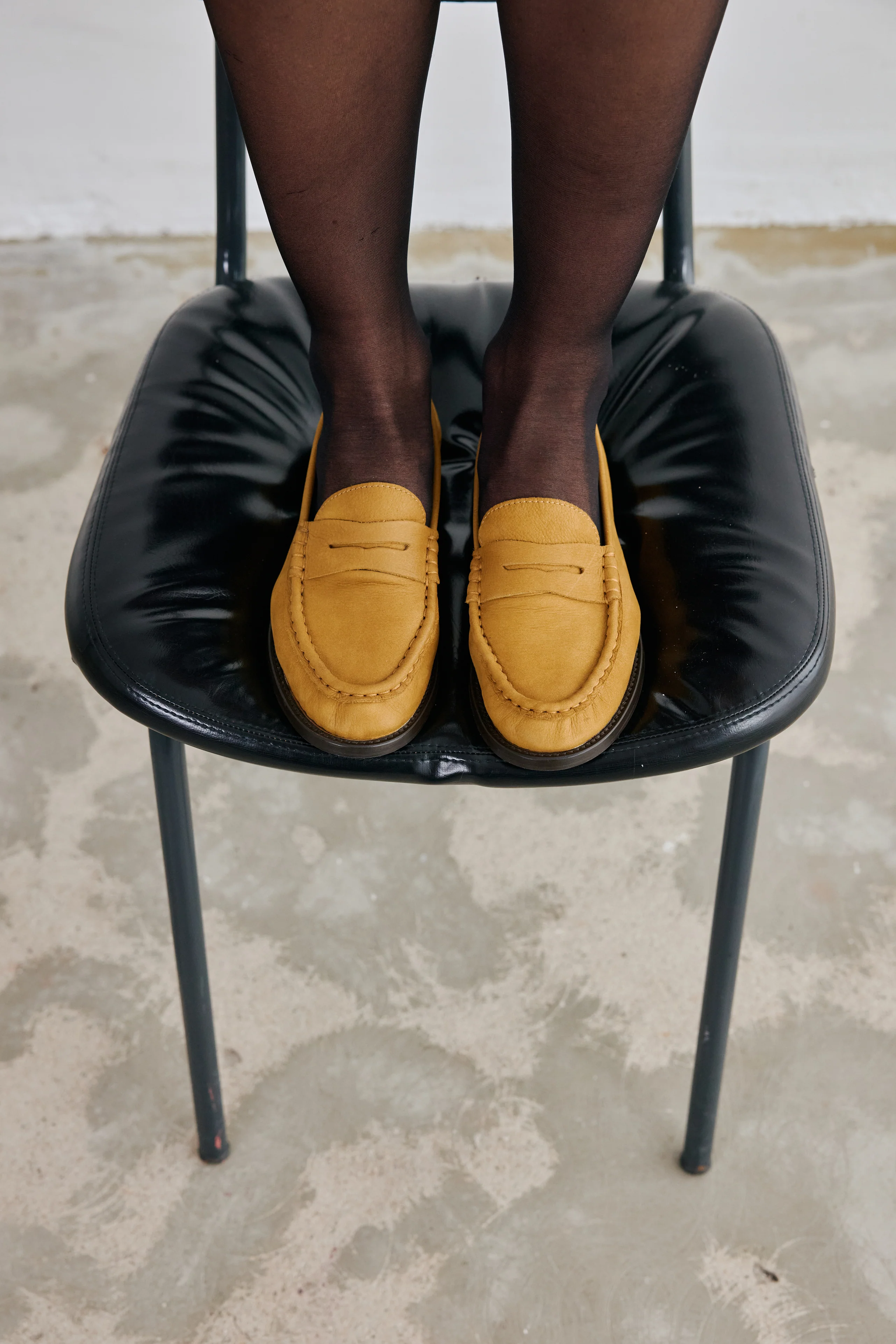 Leni Penny Loafer Amber - Image 2