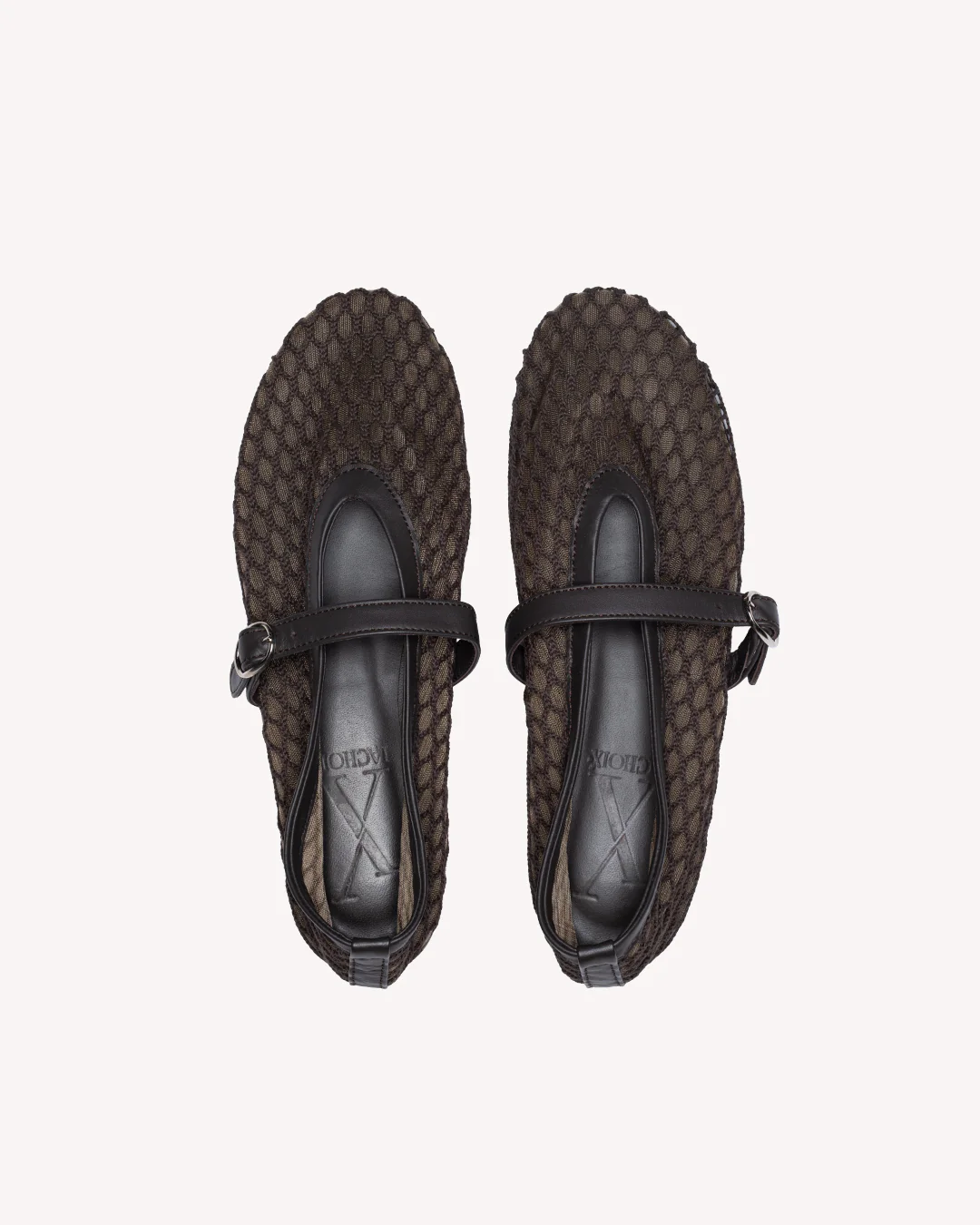 Lola Mary Jane Brown Mesh - Image 3