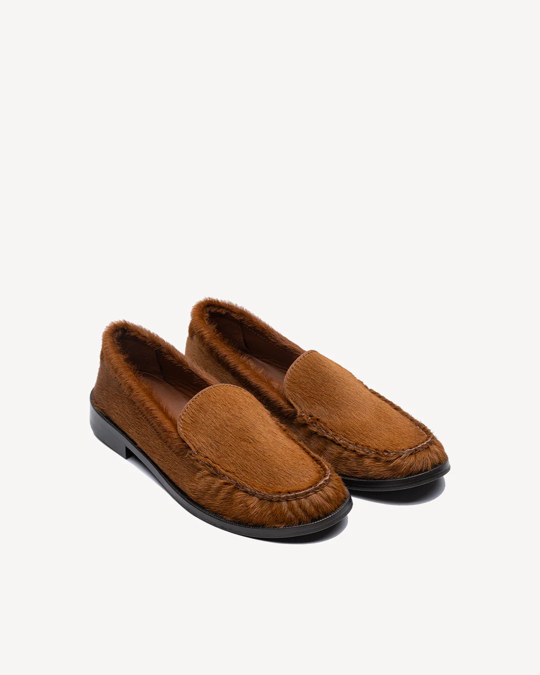 Moccasin Calf Hair Camel - Image 3