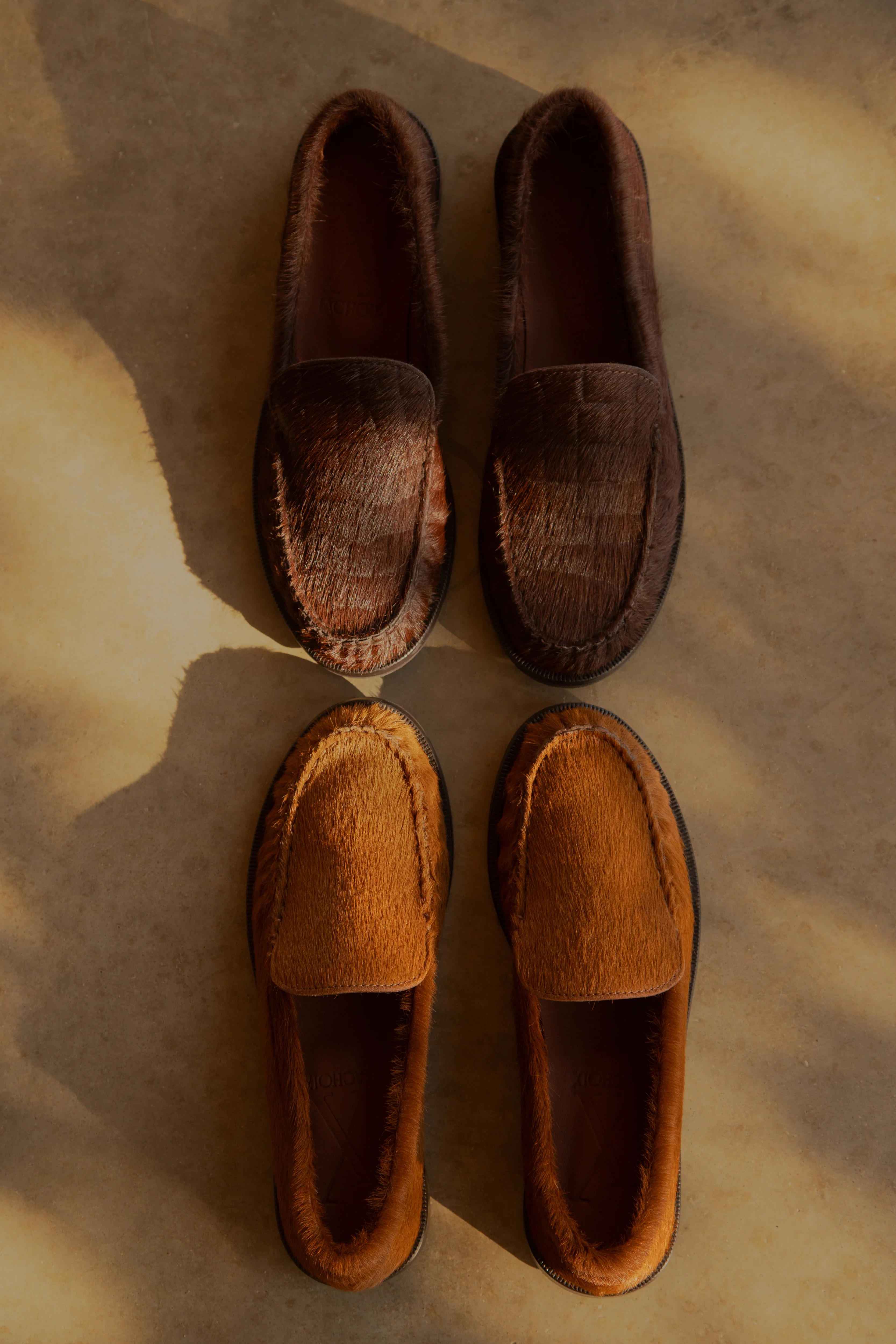 Moccasin Calf Hair Camel - Image 5