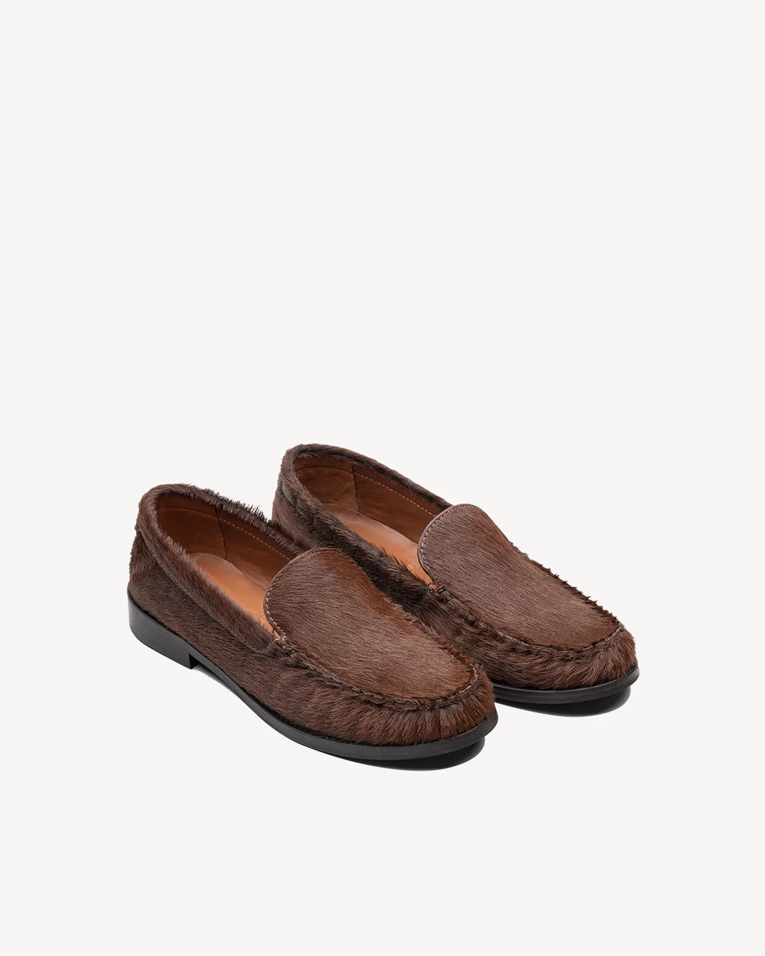 Moccasin Calf Hair Brown - Image 4