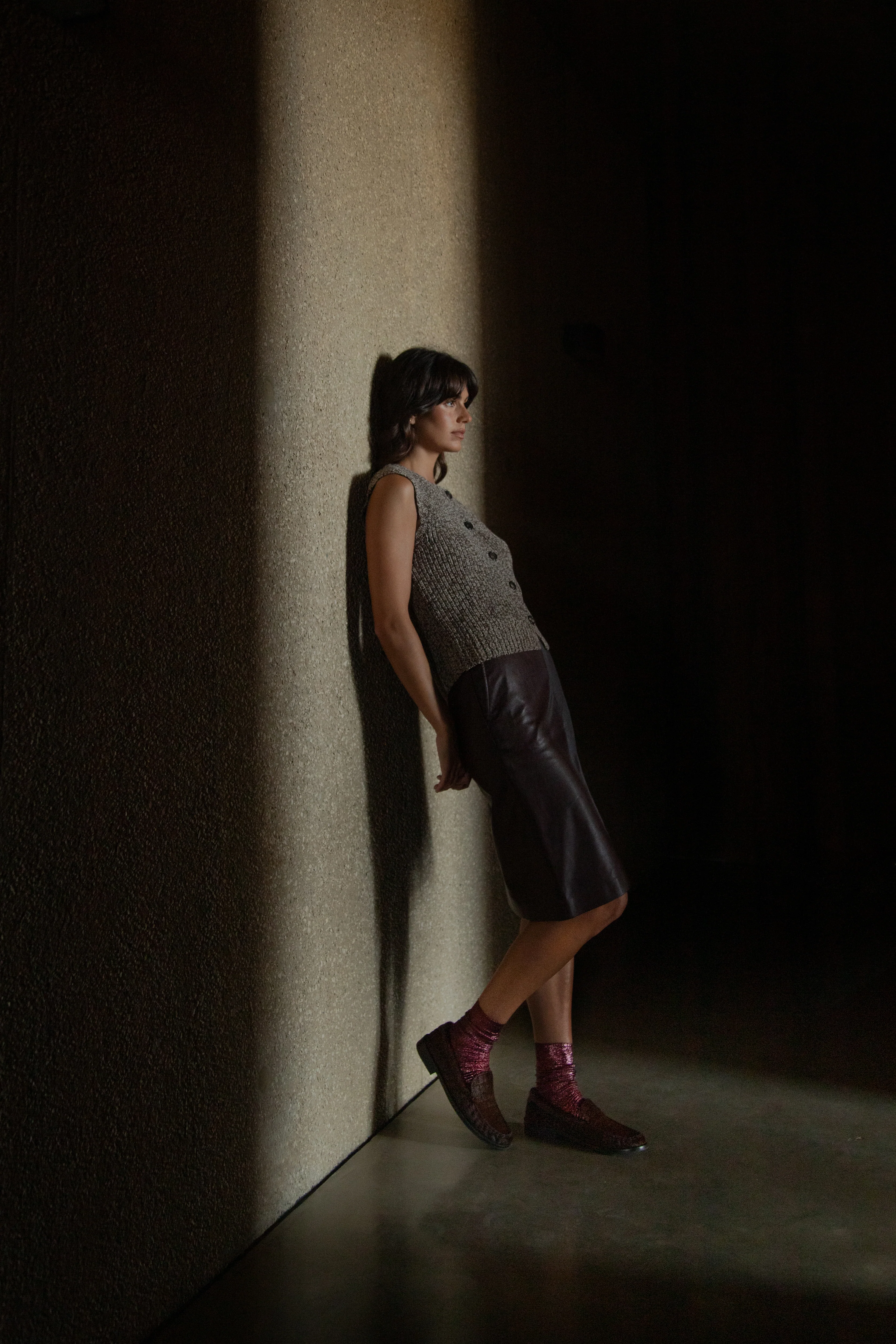 Moccasin Calf Hair Brown - Image 7