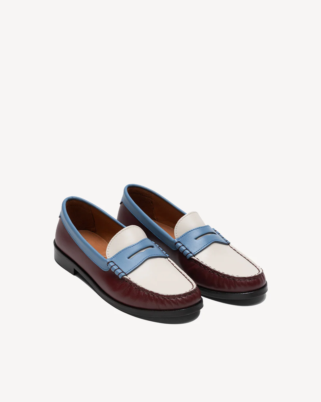 The Three Shades Loafer Burgundy - Image 4